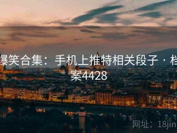 爆笑合集：手机上推特相关段子 · 档案4428